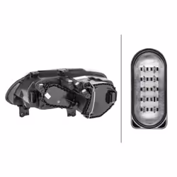 Fanali HELLA 1EE 010 203-021, destro - Vista aggiuntiva 4