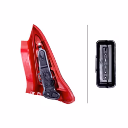 Fanale posteriore HELLA 2SK 354 032-011 sinistro - Vista aggiuntiva 4