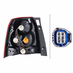 Fanale posteriore HELLA 2SK 354 035-021 - Vista aggiuntiva 4