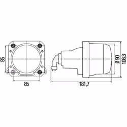 Fanali HELLA 1AL 009 998-041