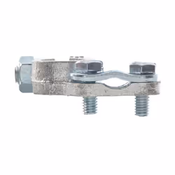 HELLA 8KX 091 451-031 Morsetto polo batteria Forma C, per polo positivo Ottone grigio - Vista aggiuntiva 4