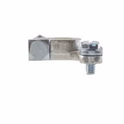 HELLA 8KX 091 452-031 Morsetto polo batteria Forma D, per polo negativo Ottone grigio