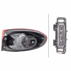 Fanale posteriore HELLA 2SD 009 691-091 sinistro - Vista aggiuntiva 4