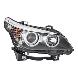 HELLA 1EL 009 449-021 Fari Dx H6W, H7/H7, PY21W DE, Alogeno 12 trasparente per veicolo circolazione Dx BMW: 5 Sedan, 5 Touring