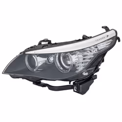Fari; HELLA; Sx H8, PY21W, D1S Bi-Xeno 12 trasparente per veicolo circolazione Sx; per BMW; 63127177753, 7177753, 717775308, ...