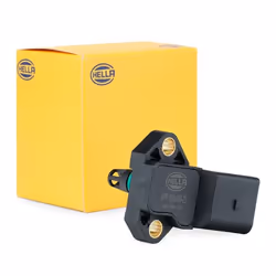 Sensore, Pressione alimentazione; HELLA; per AUDI, VOLKSWAGEN, SEAT, SKODA, VW; 038906051C, 1J0145770L, 7L6145795AB, 7L614579 ...