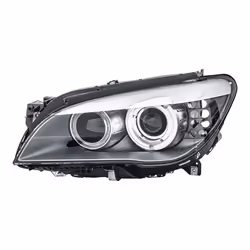 Fari; HELLA; Sx D1S, H8, LED LED, Bi-Xeno 12 per veicolo circolazione Dx; per BMW; 63117182137, 63117225229, 7182137, 7225229 ...