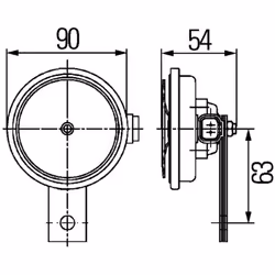 Clacson HELLA 3AL 922 200-761