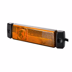 Luce laterale; HELLA; LED Dx, Sx 24 Raccordo a vite, Montaggio, esterno; 0907365, 99707010743, E11395, E11396, 500579573