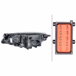 Fanali HELLA 1EG 010 011-381, destro - Vista aggiuntiva 4