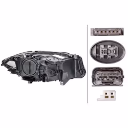 HELLA 1EL 010 131-511 Fari Sx LED, D1S Bi-Xeno, LED 12 per veicolo circolazione Dx BMW: 5 Sedan, 5 Touring