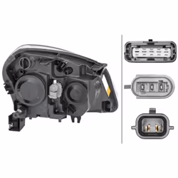 Fanali HELLA 1EF 238 042-011, sinistro - Vista aggiuntiva 4