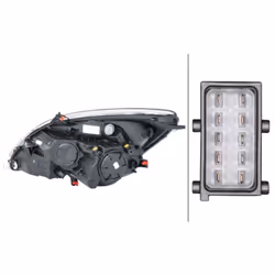 Fanali HELLA 1EJ 354 676-021, destro - Vista aggiuntiva 4
