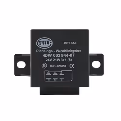 HELLA 4DW 003 944-071 Relè Frecce 24 21 elettronico 3+1x21W (8x21W) con supporto per rimorchio