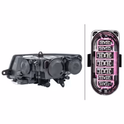 Fanali HELLA 1ZS 247 047-341, destro - Vista aggiuntiva 4