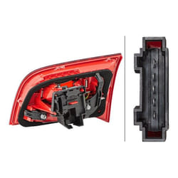 HELLA 2NE 354 542-031 Fanale posteriore Sx Sezione interna LED, W16W, W21W 12 con lampadina AUDI: A6 C6 Avant, A6 C6 Allroad