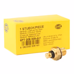Sensore Temperatura Refrigerante; HELLA; nero; per VOLKSWAGEN, VW; 049919501, 027919501, 049919501, 27919501, 49919501