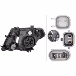 Fanali HELLA 1EE 238 055-021, destro - Vista aggiuntiva 4