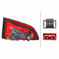 Fanale posteriore HELLA 2TZ 009 687-101 - Vista aggiuntiva 4