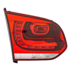 HELLA 2SA 010 409-131 Fanale posteriore Sx Sezione interna LED, W16W 12 grigio scuro, Rosso con lampadina, con portalampada VOLKSWAGEN: GOLF 6