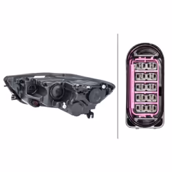Fanali HELLA 1EJ 011 149-021, destro - Vista aggiuntiva 4
