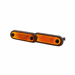 Luce laterale; HELLA; LED installazione laterale 24, 12 Raccordo a vite, Montaggio, interno; 12986584, 1528561, ETZXXX911254, ...