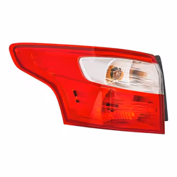 Fanale posteriore; HELLA; Sx Sezione esterna LED, P21W, PY21W 12 con lampadine con portalampada; per FORD; 1708840, 1719713, ...