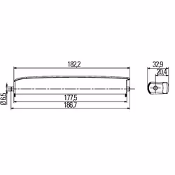 HELLA 2PT 980 850-001 Luce guida diurna
