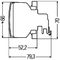 Luce di retromarcia HELLA 2ZR 009 001-117
