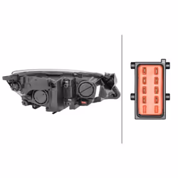 Fanali HELLA 1EG 010 011-611, sinistro - Vista aggiuntiva 4