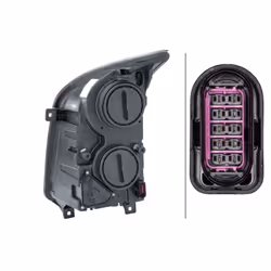 Fanali HELLA 1ER 011 592-061, destro - Vista aggiuntiva 4