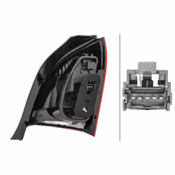 Fanale posteriore HELLA 2VA 010 938-031 sinistro - Vista aggiuntiva 4