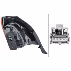 Fanale posteriore HELLA 2VA 010 938-041 destro - Vista aggiuntiva 4