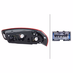 Fanale posteriore HELLA 2SK 011 054-051 - Vista aggiuntiva 4