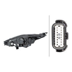 HELLA 1LL 354 803-101 Fari Dx H7, PY21W, H15, W5W Alogeno 12 per veicolo circolazione Sx FORD: FIESTA 6
