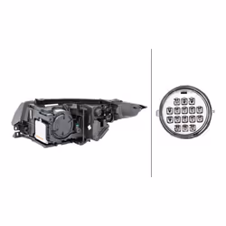 HELLA 1LL 354 806-041 Fari Dx D3S, PSY24W Bi-Xeno 12 per veicolo circolazione Sx
