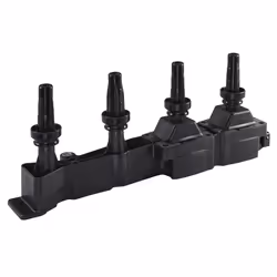 Bobina d'accensione; HELLA; 4 12 con cappuccio candela accensione; per PEUGEOT, CITROËN; 597056, 96213086, 597056