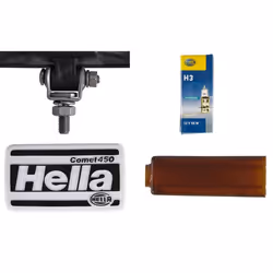 HELLA 1NB 005 860-201 Fendinebbia bianco rettangolare Sx, Dx con lampadina con calotta/coperchio - Vista aggiuntiva 4