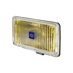 HELLA 1NB 005 860-221 Fendinebbia giallo rettangolare Dx, Sx con lampadina con copertura