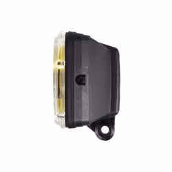 HELLA 1NB 005 860-221 Fendinebbia giallo rettangolare Dx, Sx con lampadina con copertura
