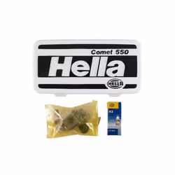 HELLA 1ND 005 700-421 Fendinebbia giallo rettangolare Dx, Sx con lampadine - Vista aggiuntiva 4