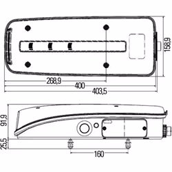 Altezza [mm]: 92. Articolo complementare/info integrativa 2: Attacco/Raccordo laterale, Compatibilità elettromagnetica (CEM), ...