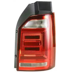 HELLA 2SK 012 337-071 Fanale posteriore Sx LED 12 grigio scuro, Rosso con portalampada VOLKSWAGEN: Transporter 6, Transporter 6 Bus