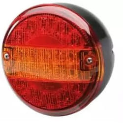 HELLA 2SD 357 026-201 Luce posteriore Dx, Sx rosso/giallo PRO High Carbon