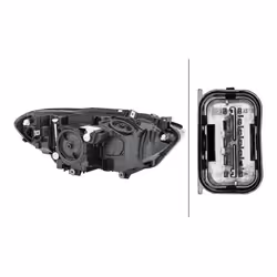 HELLA 1EG 011 919-411 Fari Sx H7/H7, PY21W Alogeno 12 per veicolo circolazione Dx BMW: 1 Hatchback