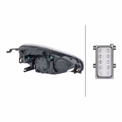 HELLA 1LH 354 811-031 Fari Sx H7/H1, W21/5W Tecnologia lampadine 12 per veicolo circolazione Sx OPEL: Adam