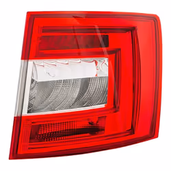 Fanale posteriore; HELLA; Dx LED, P21W, PY21W senza lampadine senza portalampada; per SKODA; RLSkodaOctavia, 5E9945112A