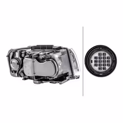 HELLA 1LJ 354 813-011 Fari Sx HB3, PY21W, LED LED, Alogeno 12 per veicolo circolazione Sx LAND ROVER: Freelander 2 SUV