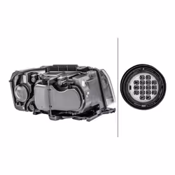 HELLA 1LJ 354 813-131 Fari Sx LED, PY21W, HB3 LED, Alogeno 12 per veicolo circolazione Sx LAND ROVER: Freelander 2 SUV