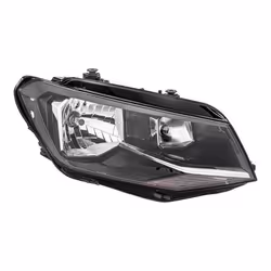 Fari; HELLA; Dx W21/5W, H4, H21W Alogeno, FF 12 per veicolo circolazione Dx; per VOLKSWAGEN, DACIA, VW; E87565, E87566, 2K194 ...